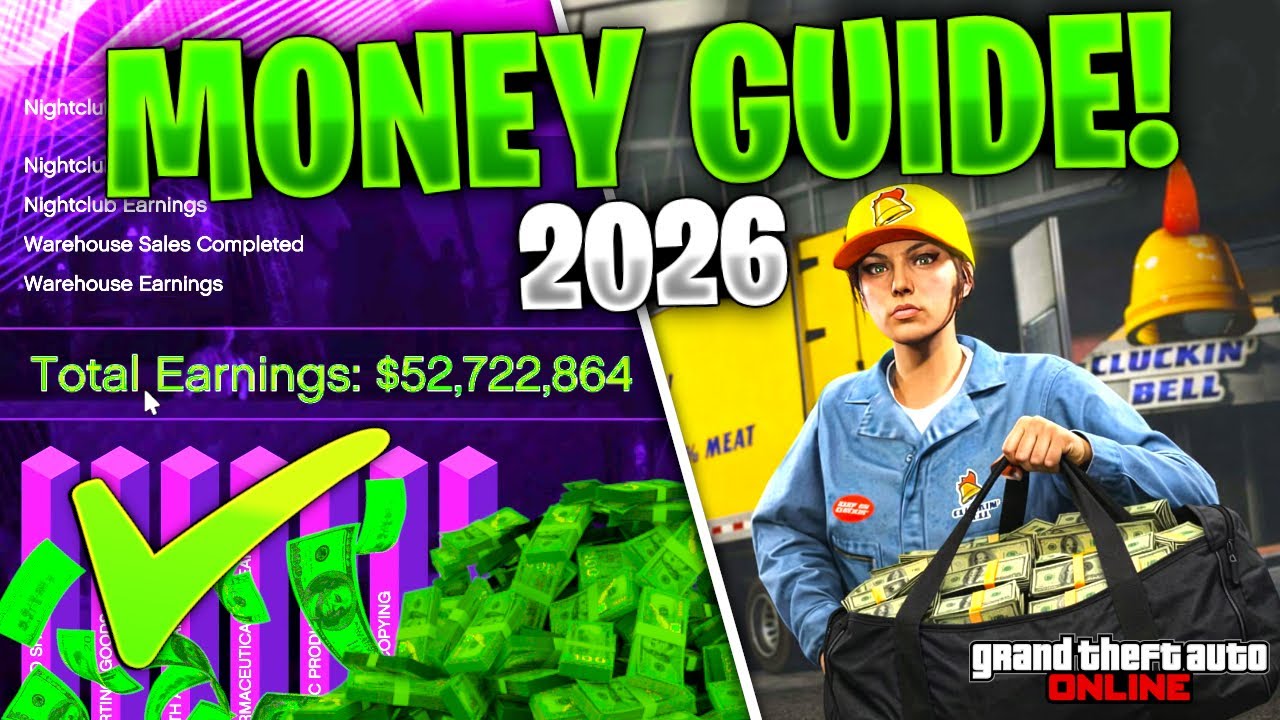The Ultimate 2026 Money Guide In GTA 5 Online Make MILLIONS In 2026 
