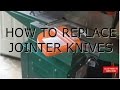 How To Install Jointer Knives How To Install Jointer Knives