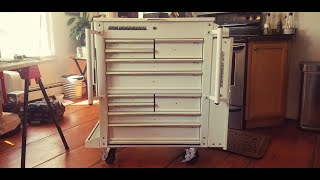 Harbor Freight tool cart modification overview