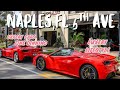 Walking Tour of 5th Ave South Naples Florida – The Heart of Naples Luxery Lifestyle and fine Dinning