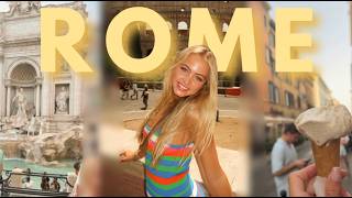 Rome vlog | travel, colosseum, vatican, + more
