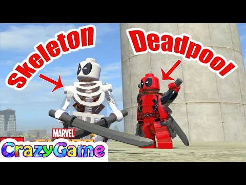 Hulk vs Ice Man vs Big Venom  - LEGO Marvel Super Heroes Games. 