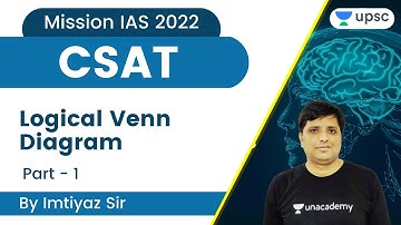Logical Venn Diagram | L-1 | CSAT | UPSC CSE2022/23 | Mission IAS | Imitiyaz Sir