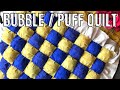 SEWING A PUFF QUILT (FULL TUTORIAL). Learn how to sew a puff quilt with ruffle /Sewing Tutorial