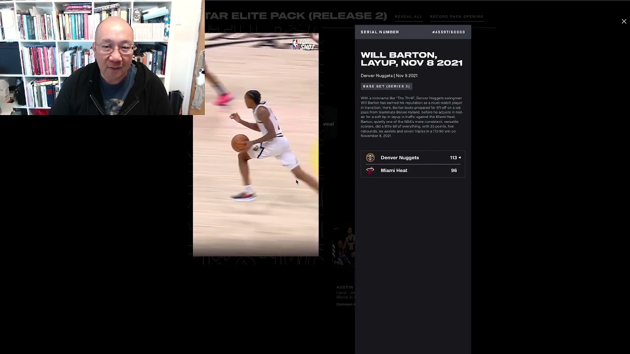 NBA Top Shot - All Star Elite pack - MSFE Challenge