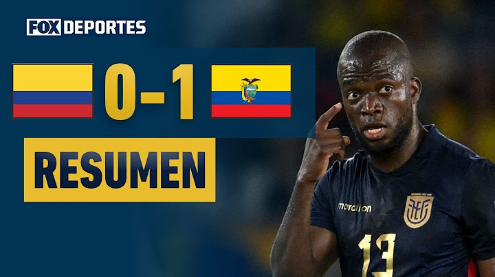 😁🔥 ECUADOR AGUANTA Y SONRÍE AL FINAL | Colombia 0-1 Ecuador | HIGHLIGHTS | Fecha 12 | SAWCQ