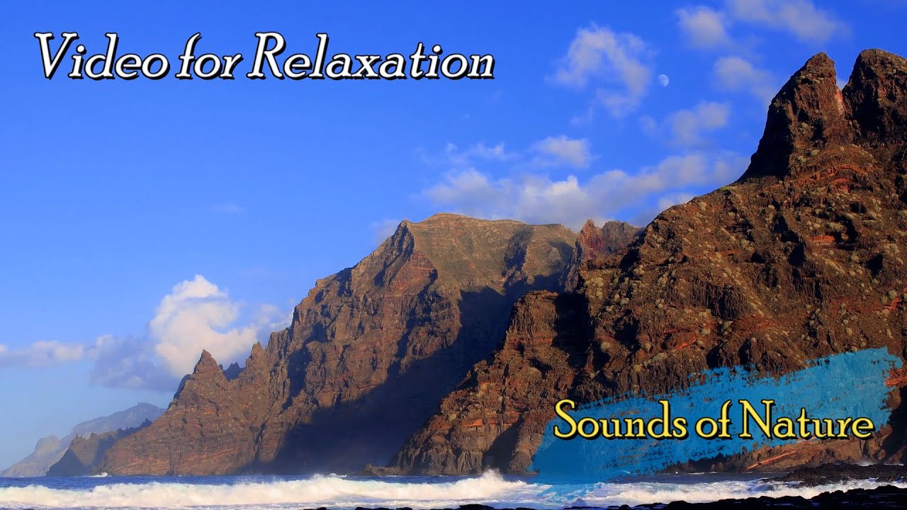 Скалы и Море.Шум морского прибоя о камни для релакса,медитации.Музыка моря для спокойного сна.