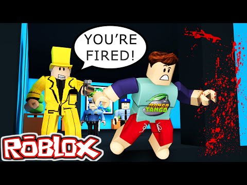 Roblox Escape The Office Obby Evil Boss Murderer Youtube - 