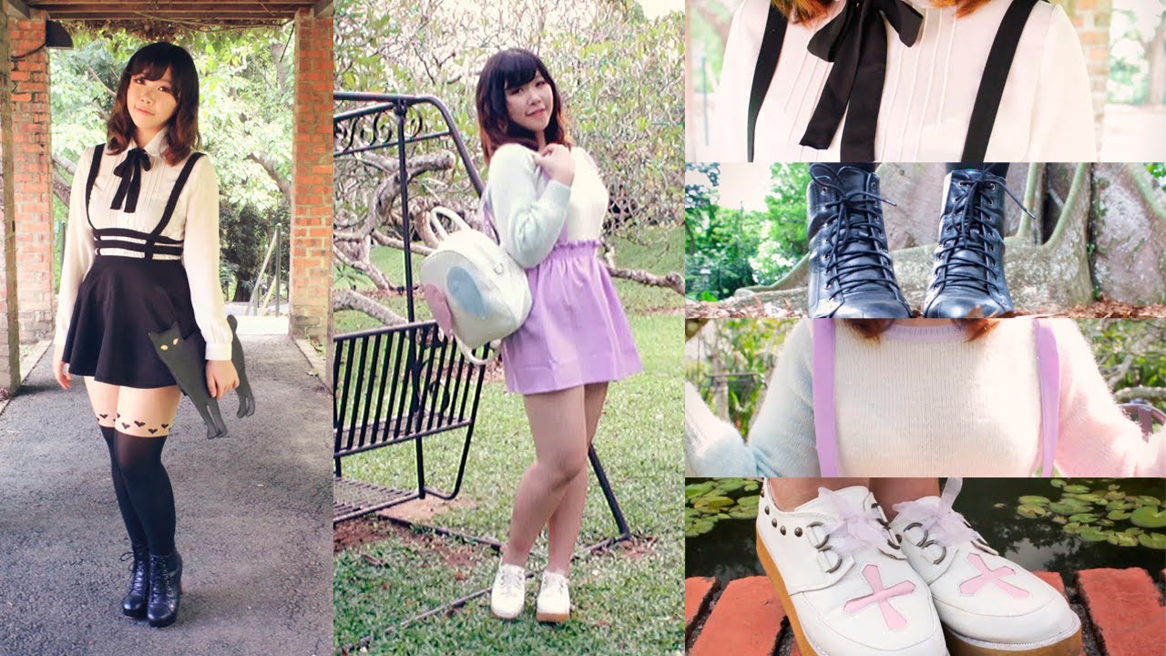 [Review] Monochrome x Pastel Outfits | The Lovers' Carousel Review