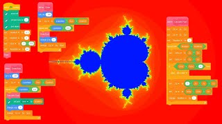 Writing a Mandelbrot renderer in Scratch
