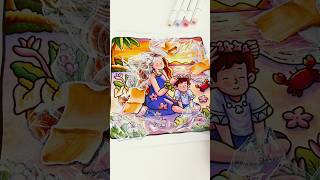 Coco Wyo Girl Moments Vol. 2 Coloring Book Plastic Wrap Illusion