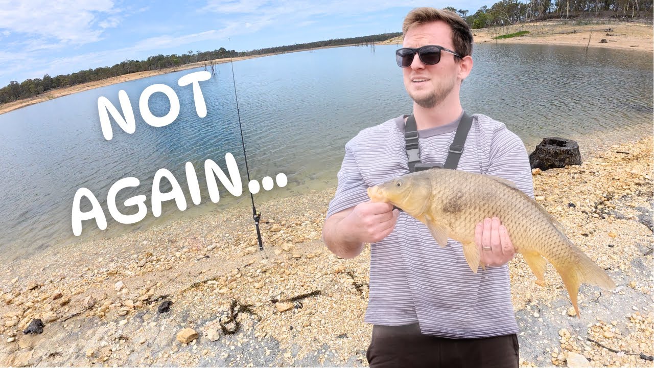 This was NOT the plan!! 56cm CARP?! (Lake Eppalock)