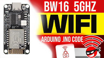 RTL8720DN + BW16 Kit | Arduino .ino Code —📶 Dual-Band (2.4 & 5 GHz) Wireless Test Lab (Educational)