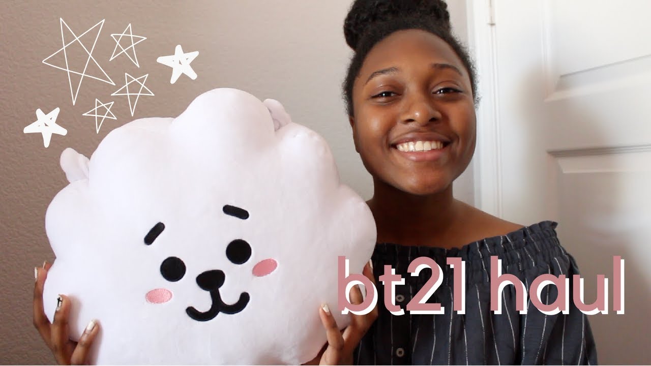 bt21 haul! | nyc line friends store