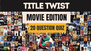 Movie Title Twist | Synonym Swap Quiz | 20 Questions by RiddleRex 35 views 2 months ago 5 minutes, 45 seconds