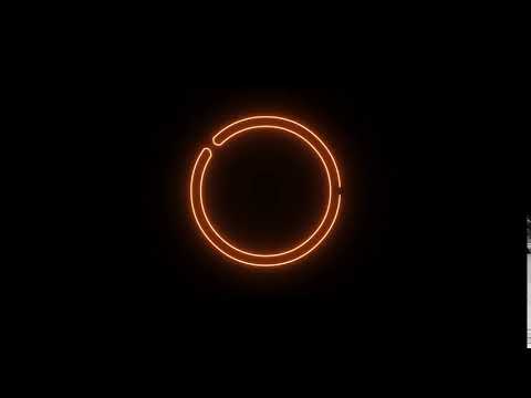 CIRCLE NEON EFFECT