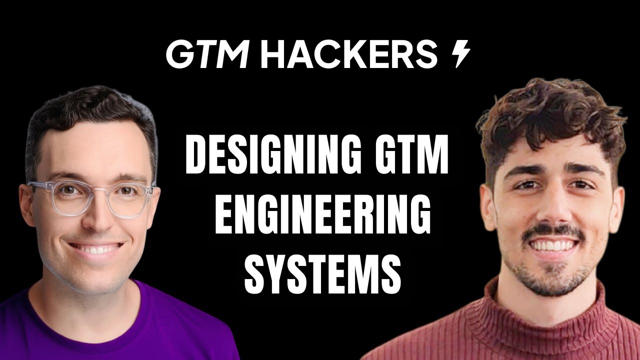He uses systems design principles to build GTM engines that scale | GTM ...