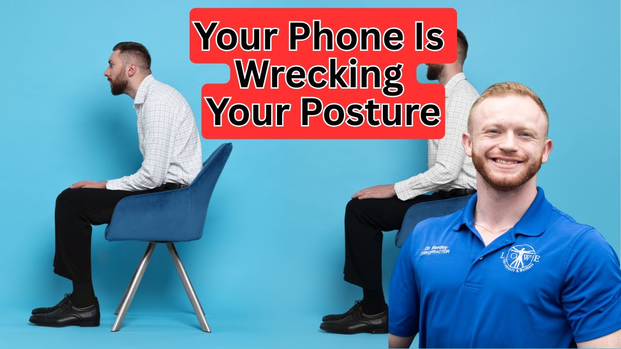Плохая осанка при использовании телефона или компьютера? Исправьте это с помощью этого простого п...