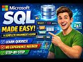Microsoft SQL Made Easy: A Complete Beginner’s Guide-Part2-DDL,DML,DCL,TCL