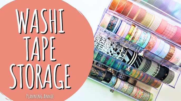 CREATING WASHI TAPE STORAGE #storage #storagesolutions #washitape