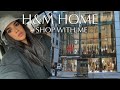 H&M HOME NY AND CB2 shop with me
