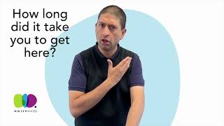 BSL Example Questions for "How?"