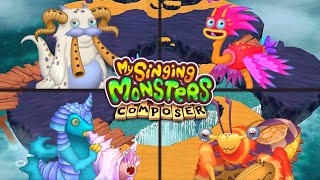 All Wanderer Island Monsters Recreated In MSM Composer! #mysingingmonsterscomposer