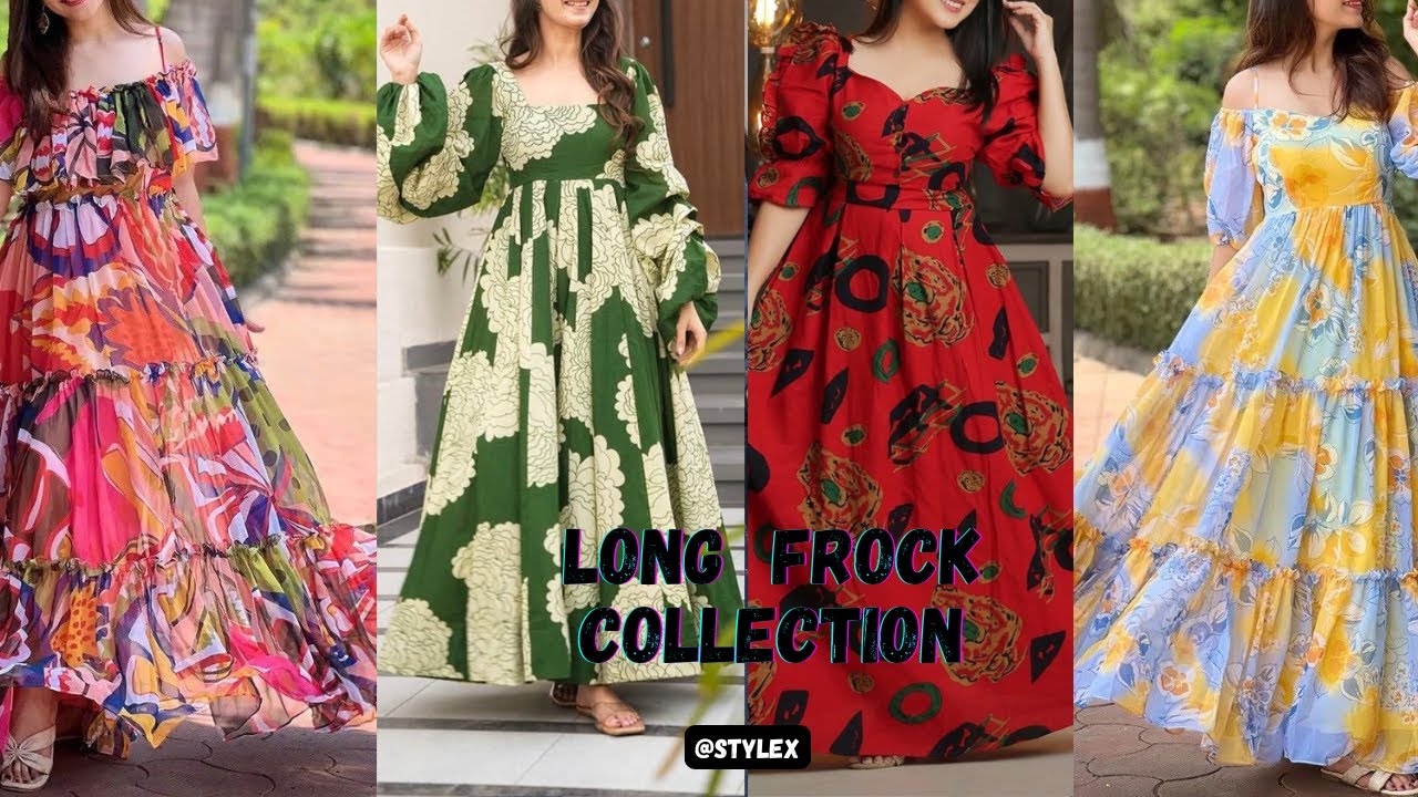 stylish long frock designs for girls || new designs || 2025 ||  @Style.X.  #fashiontrends
