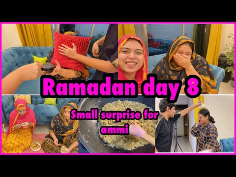 Ramadan day 8 | small surprise for ammi | sehri time | birthday coming soon | lauki halwa | vlog