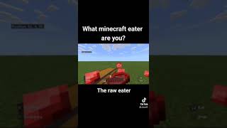 Types of minecraft food eaters