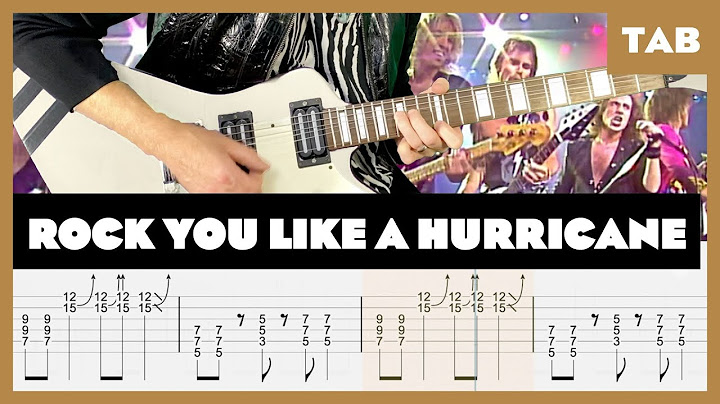 Rock You Like a Hurricane Guitar version - Guitar performance video thumbnail