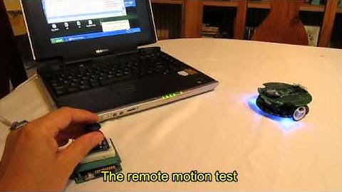 Pololu Project #2 - Controlling wirelessly a 3pi robot through a Joystick and computer