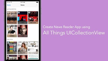 Pt 1: Introduction to Collection View with Swift in iOS 9 - iOS Development Tutorial