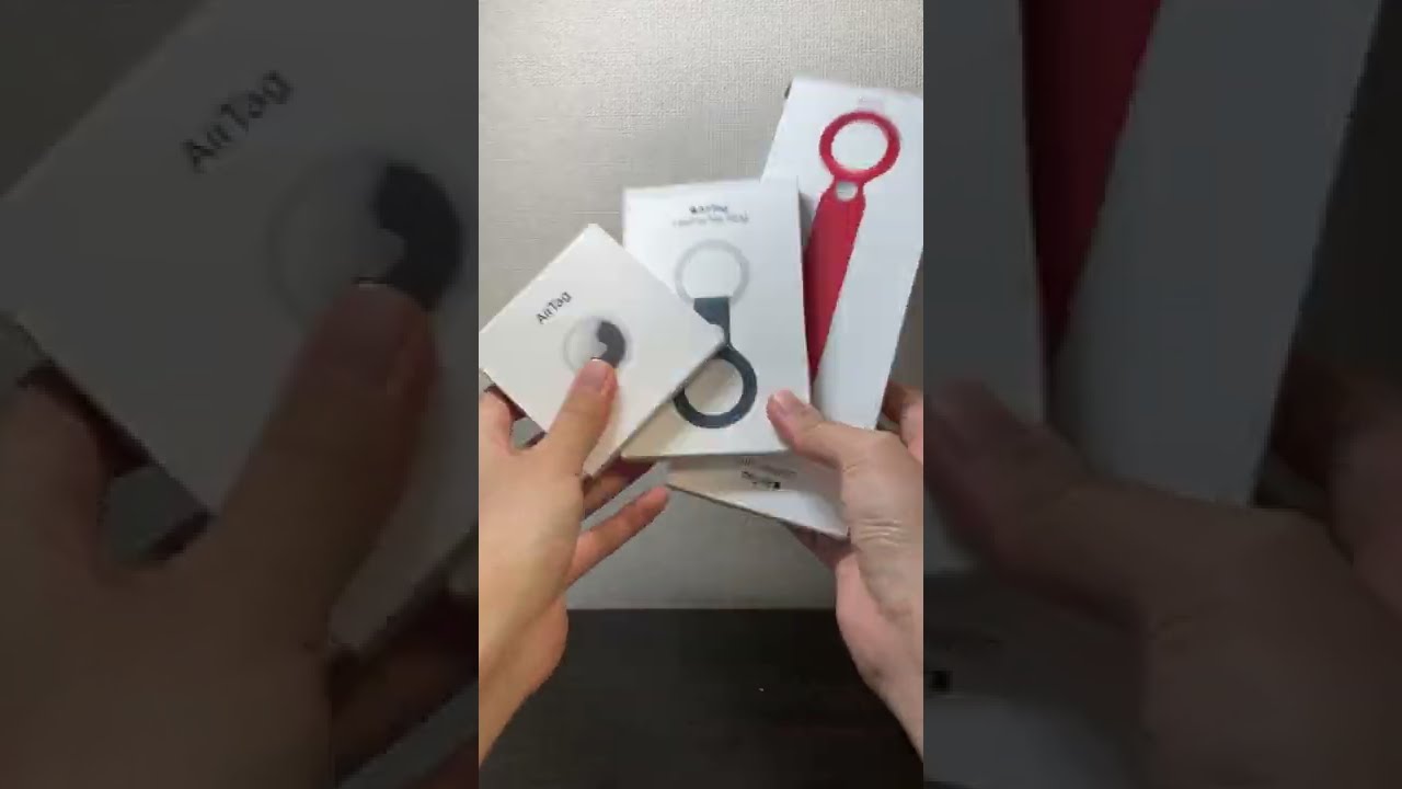 에어태그 뒷북 언박싱 #Shorts
