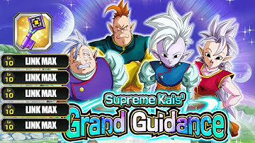 [Dokkan Battle] First Time Using The Link Level Keys - Supreme Kai Grand Guidance
