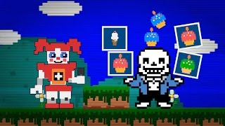 Sans in Baby's Minigame | FNAF Sister Location Mod