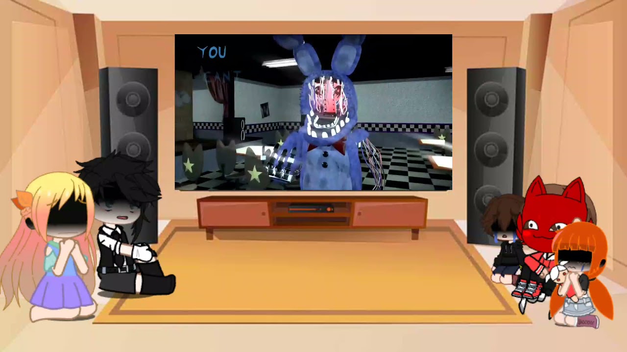 Past Aftons react to [FNAF/SFM]You can't escape me by:[CK9C] ChaoticCanineCulture