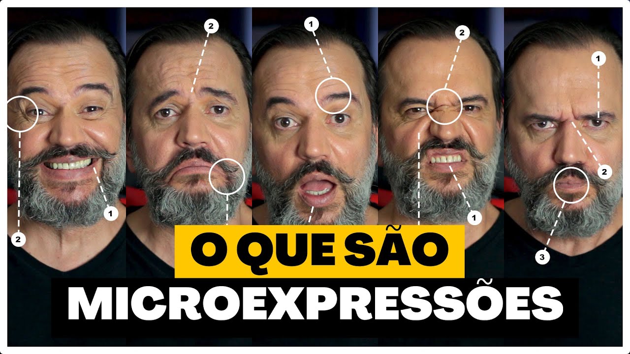 O que são MICROEXPRESSÕES FACIAIS e como interpretá-las?