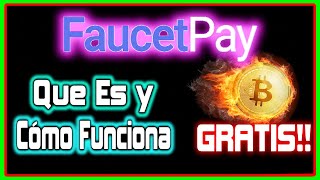 ? Bitcoin Gratis 2020 | FaucetPay Que es y Cómo Funciona