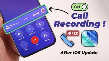 iOS 26: How to Enable Call Recording on iPhone! [Step By Step]