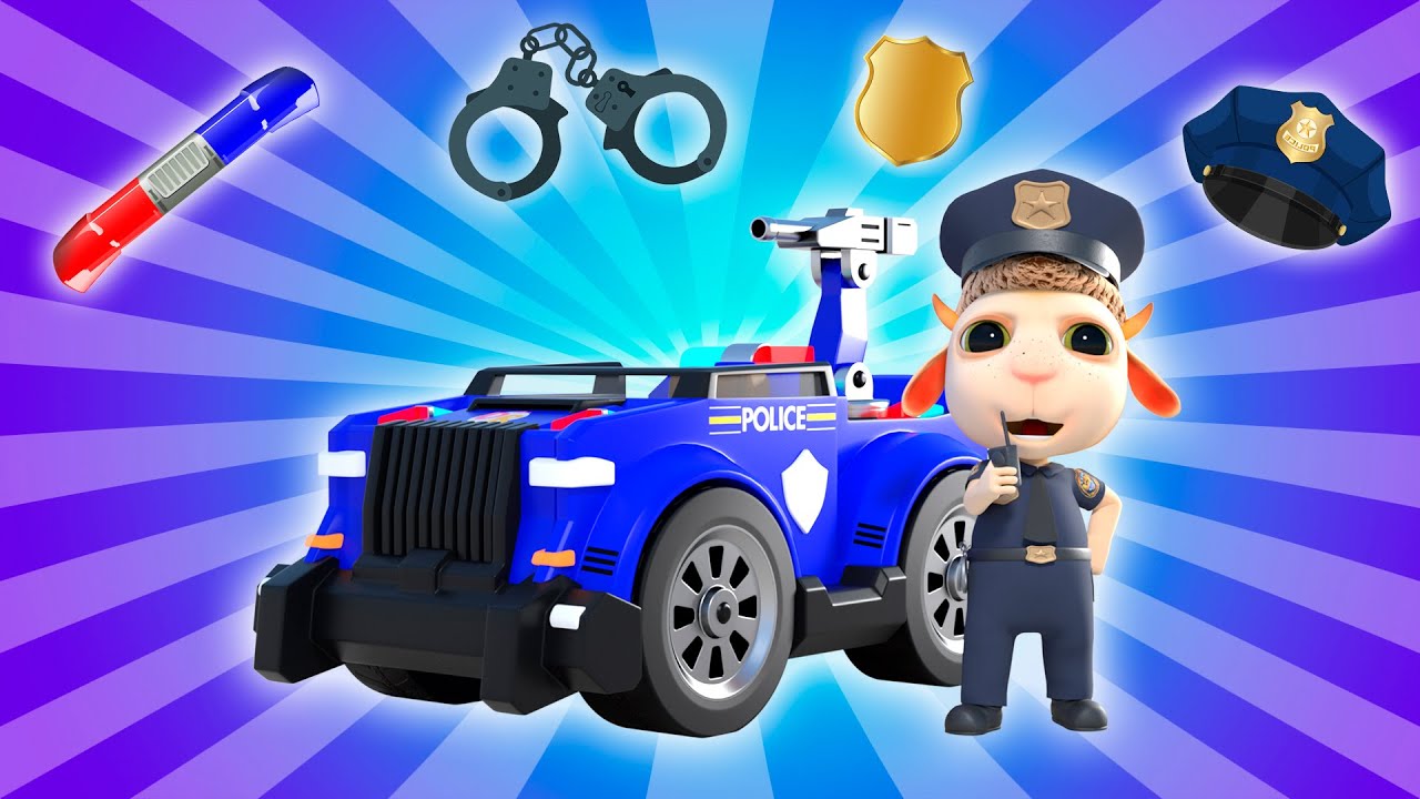 Tommy the Policeman | The Best Professions | 3D Cartoon for Kids | Dolly and Friends