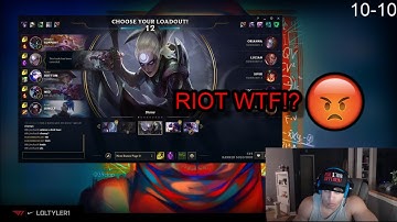 Tyler1 Gets Angry At League Client Bug