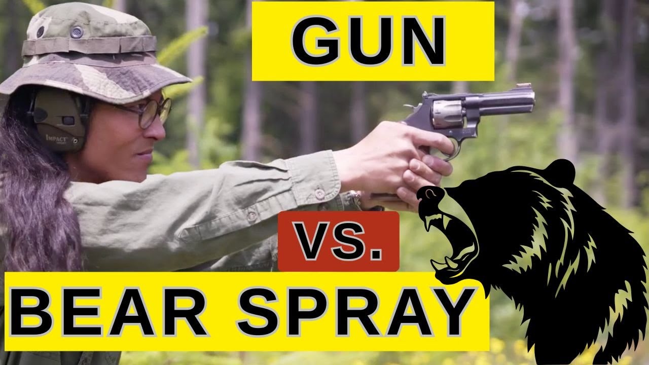 Gun vs Bear Spray - Bear Defense - YouTube
