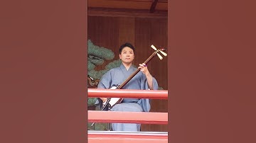 Thumbnail of 🎸🎻　1-6　SOLO #TSUGARU #JONGARA-BUSHI #Grand Champion Tsugaru #Shamisen & Folk Singer Hiroshi Yamanaka
