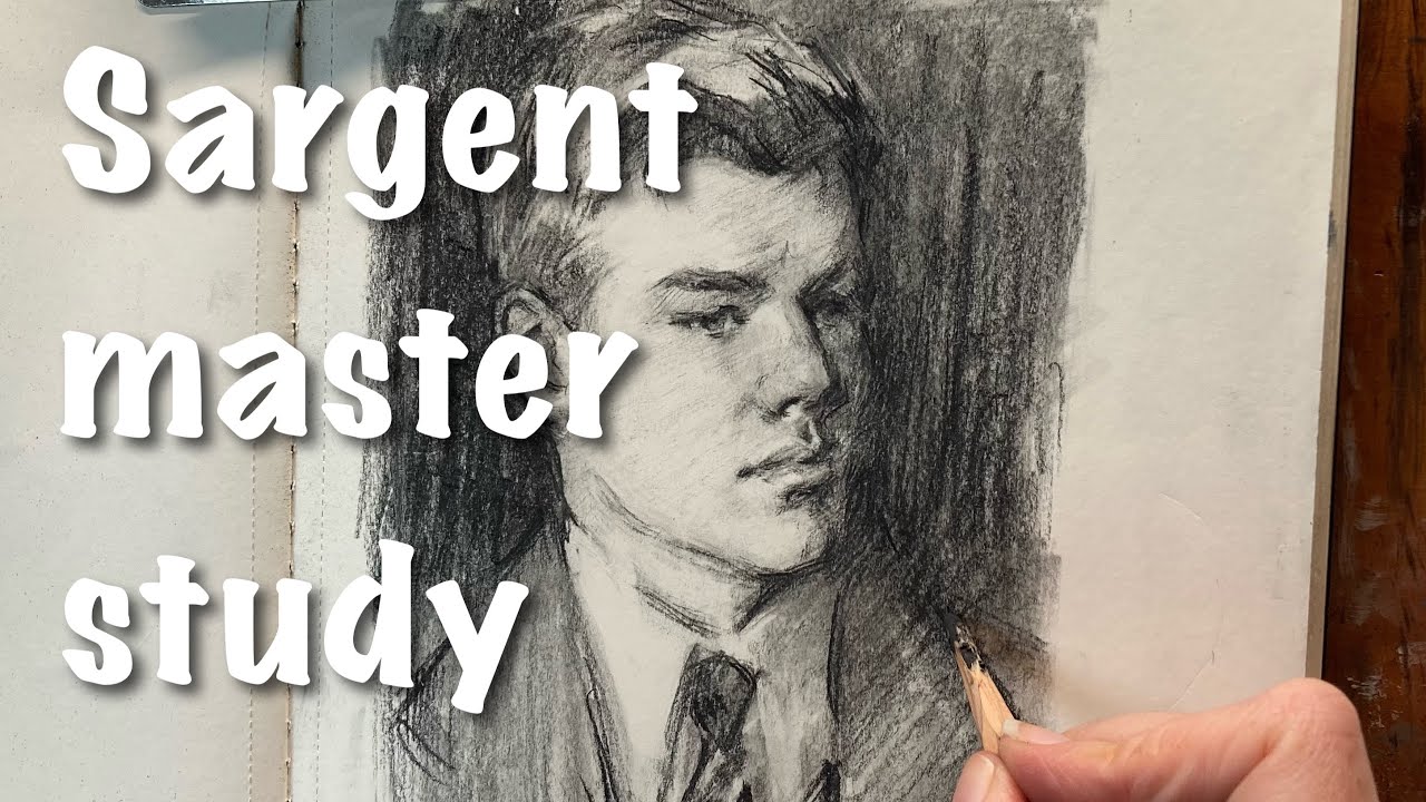 Charcoal master study demo (Sargent)