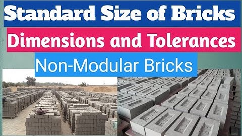 how to Bricks dimensions in Bricks / Tolerances test on brick / bricks dimensions kaise check kare