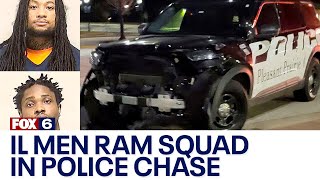 Kenosha County police chase, IL men charged | FOX6 News Milwaukee
