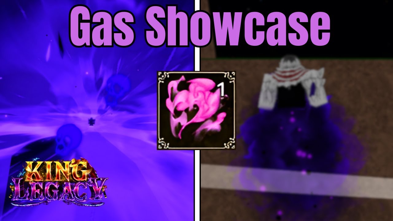 Potassium Rework Showcase Gas Rework Showcase! - King Legacy (UPD9) - YouTube