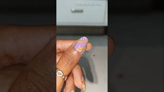 simple nail art using toothpick.. #nailart #simplenails #naildesign #viralvideo #shortvideo