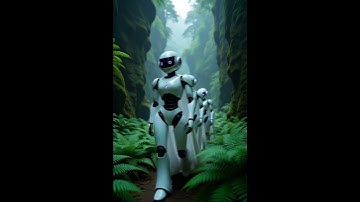 Robots in the mysterious forest